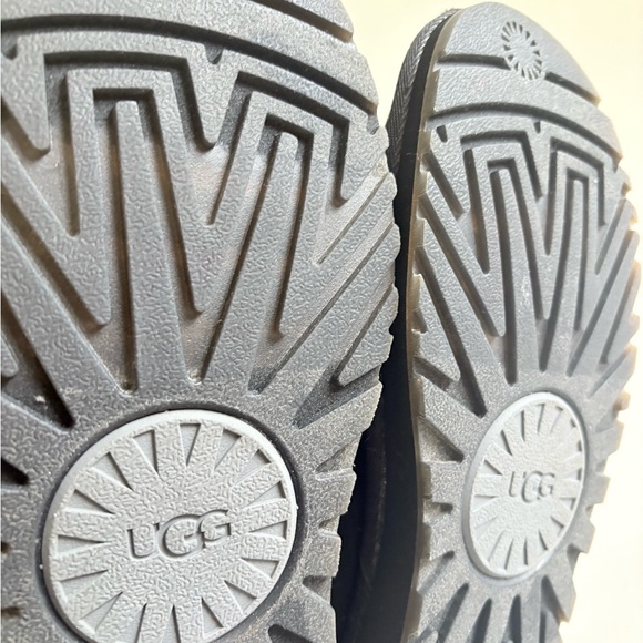 UGG Tasman Ballistic Black  1112693 Men's Winter Slippers Shoes Size 7 EUC - Picture 12 of 16